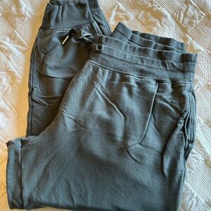 Athleta Green-Gray Jogger Pants